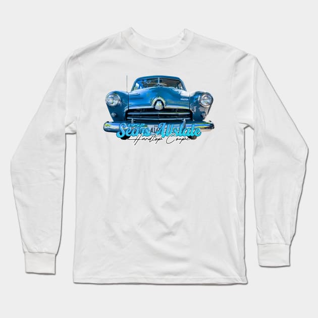 1952 Sears Allstate Hardtop Coupe Long Sleeve T-Shirt by Gestalt Imagery